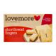 LOVEMORE SHORTBREAD FINGERS FREE GLUTEN AND WHEAT AND MILK 125 GMS