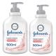 JOHNSON AB SEA SALT HAND WASH 500ML+300 ML FREE