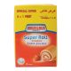 AMERICANA SUPER ROLL STRAWBERRY 6 PCS 60 GMS