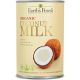 EARTH'S FINEST ORGANIC COCONUT MILK 400 ML