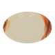 ROYAL FORD MELAMINE WARE 10 CM SUPER RAYS FLAT PLATE BROWN 1'S