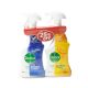 DETTOL TRIGGER SPRAY ALL PURPOSE CLEANER WITH LEMON SQUEEZE 500 ML + BATHROOM CLEANER 500 ML 25% OFF