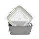 NASMA DOUBLE DECK BASKET 26.5X26X11.5 CM HW01940 1'S