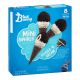 BLUE BUNNY ICE CREAM MINI SWIRLS COOKIES N CREME 13.8 OZ