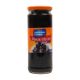 AMERICAN GARDEN PITTED BLACK OLIVES IN BOTTLE 450 GMS