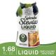 SPLENDA STEVIA LIQUID ZERO CRALOSE SWEETENER 1.68 OZ