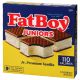 FATBOY ICE CREAM VANILLA JUNIOR SANDWICH 24.75 OZ