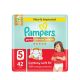 PAMPERS PRMUMPANTS S5 MEGA PACK 42'S
