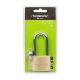 TERMINATOR PADLOCK 30MM LONG SHACKLE COMBINATION 7550 1'S