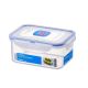 LOCK AND LOCK RECTANGULAR SHORT FOOD CONTAINER 600 ML 1'S