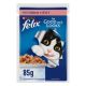 PURINA FELIX ADULT CAT WITH SALMON IN JELLY 85 GMS