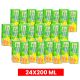 AWAL ORANGE AND MANGO DRINK 24X200 ML