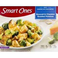 WEIGHT WATCHERS SMART ONE BROCCOLI & CHEDDAR ROASTED POTATOES WEIGHT WATCHERS 9 OZ