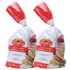 SEARA BEEF BURGER JUMBO 2X1KG