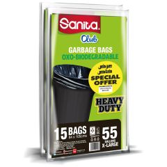 SANITA GARBAGE BAG 30 GALLON 2X20S