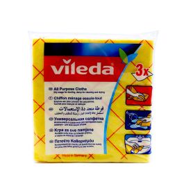 Vileda PANNO VETRI – balletas Multi-Purpose Cleaning, Pack of 3 :  : Grocery