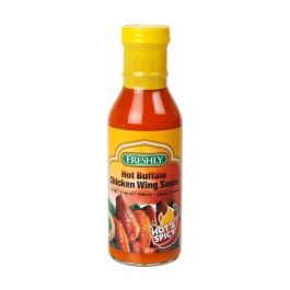 ( 12 bottles ) 12 oz. Freshly Hot Buffalo Chicken Wing Sauce Exp 5-2024