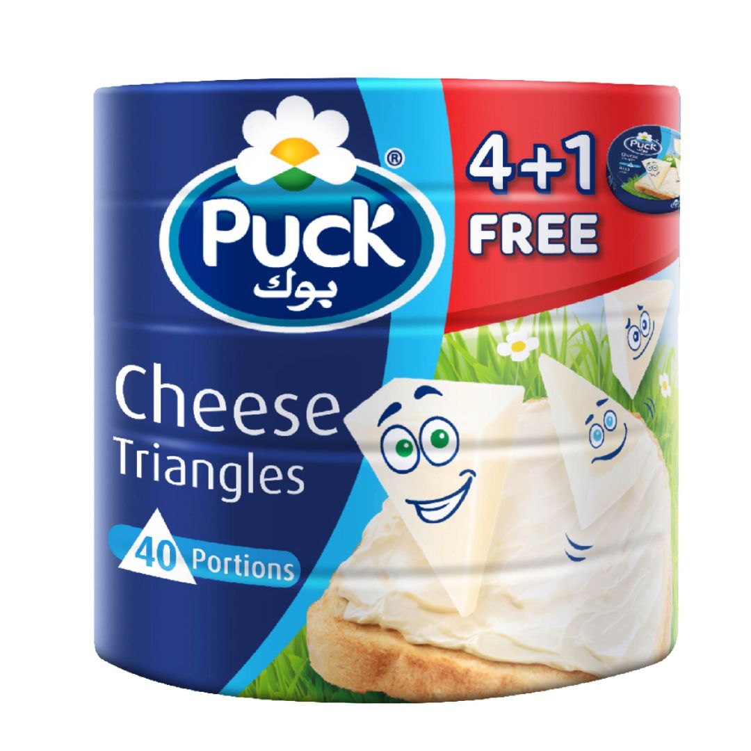 PUCK TRIANGLE CHEESE 5X120 GMS