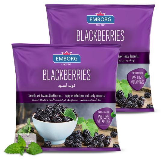 EMBORG BLACK BERRIES 2X300 GMS @SPECIAL OFFER