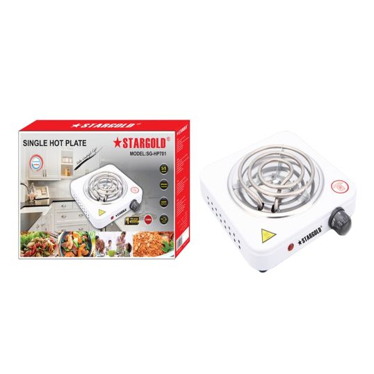 STARGOLD SINGLE HOTPLATE SINGLE BURNER 1000W