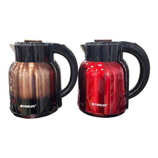 STAR LIFE JAMBO KETTLE 2LTR 1500W ASSORTED 1 PCS