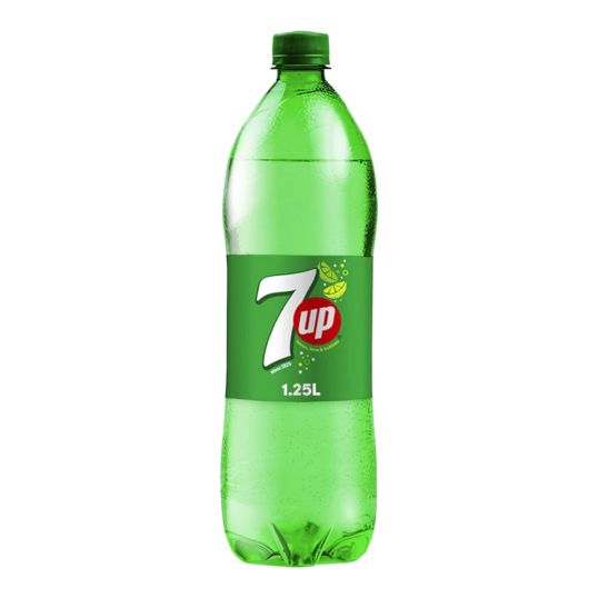 7 UP MEDIUM SIZE PET BOTTLE 1.25 LTR