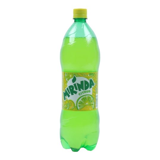 MIRINDA CITRUS MEDIUM SIZE PET BOTTLE 1.25 LTR