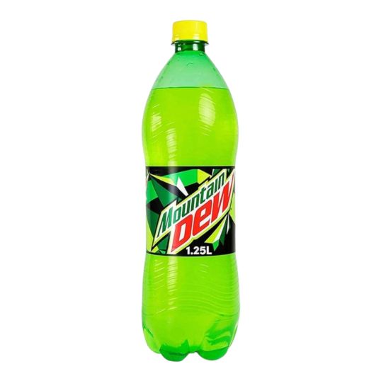 MOUNTAIN DEW DRINK MEDIUM SIZE PET BOTTLE 1.25 LTR