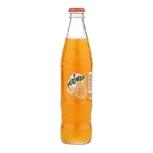 MIRINDA ORANGE NRB GLASS BOTTLE 250 ML