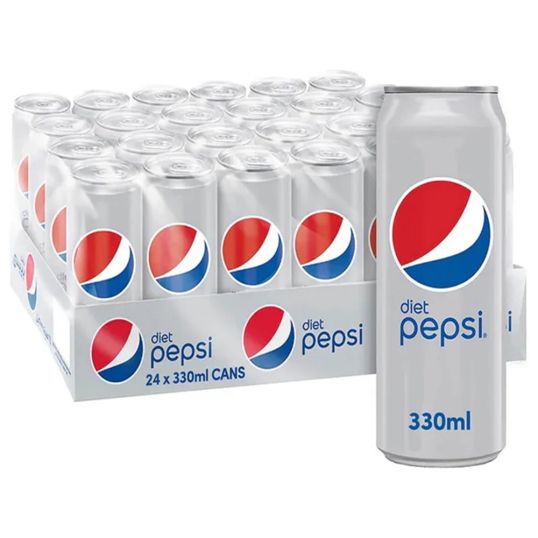 PEPSI CAN DIET 24X330 ML