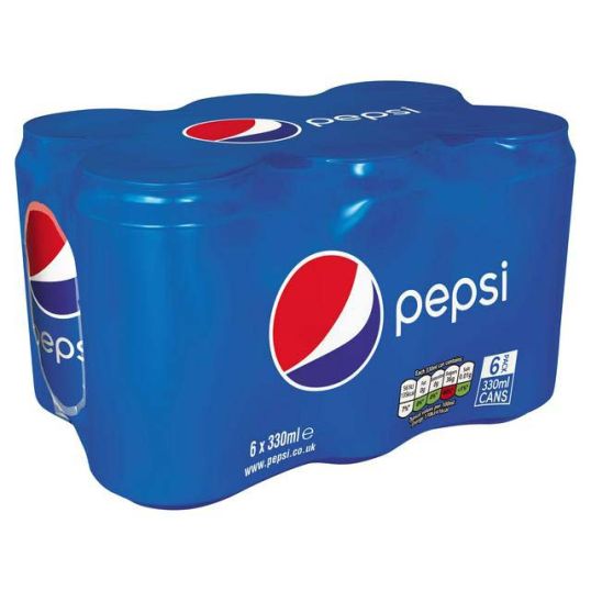 PEPSI REGULAR CAN 6X330ML