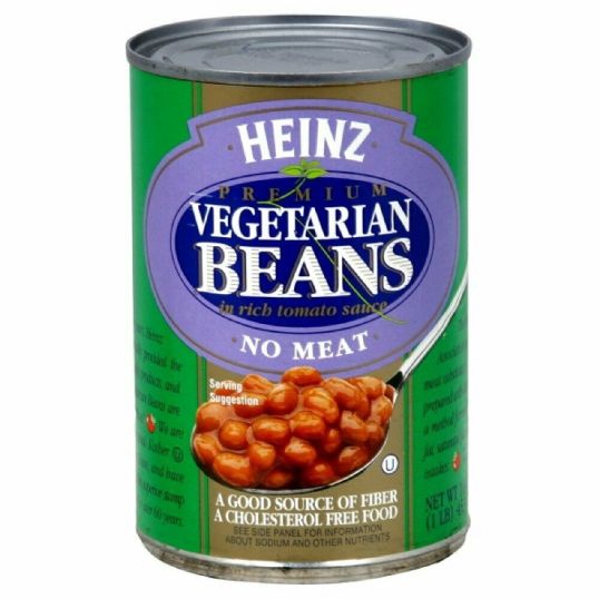 HEINZ VEGETARIAN BAKED BEANS 16 OZ