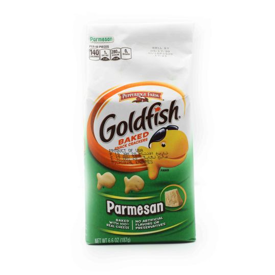 PEPPERIDGE FARM GOLDFISH BAKED SNACK CRACKERS 6.6 OZ