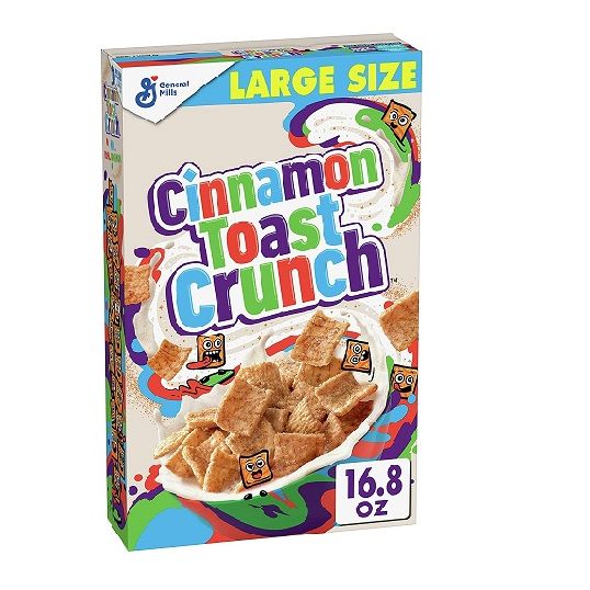 GENERAL MILLS CEREAL TOAST CRUNCH CINNAMON