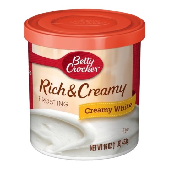 BETTY CROCKER FROSTING CREAMY WHITE 16 OZ