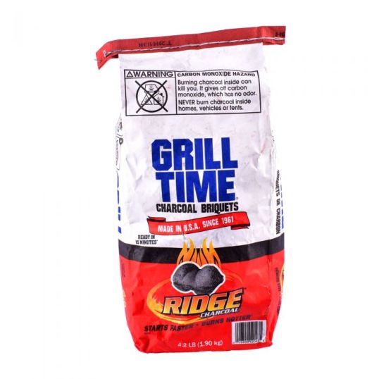 GRILL TIME CHARCOAL BRIQUETS 4.5 LB