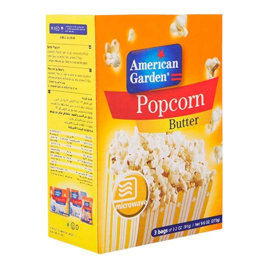 AMERICAN GARDEN BUTTE MICROWAVE POPCORN 10.5 OZ