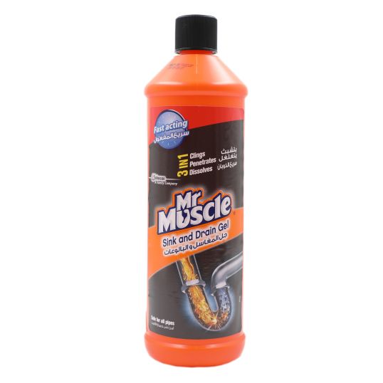 MR.MUSCLE SINK AND DRAIN GEL 1000 ML