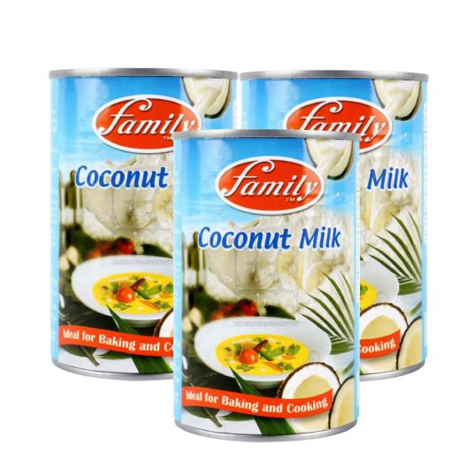 FAMILY COCONUT MILK CAN 3X400ML