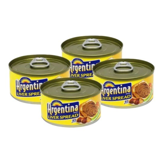 ARGENTINA LIVER SPREAD 4X85 GMS (CONTAINS PORK)