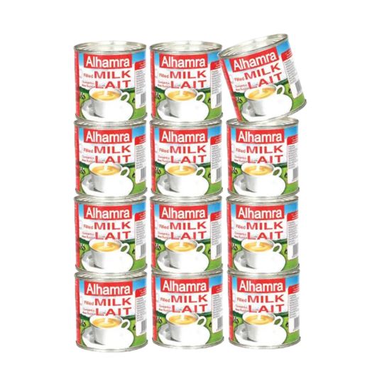 AL HAMRA EVAPORTED MILK 170 GMS 10+2 FREE