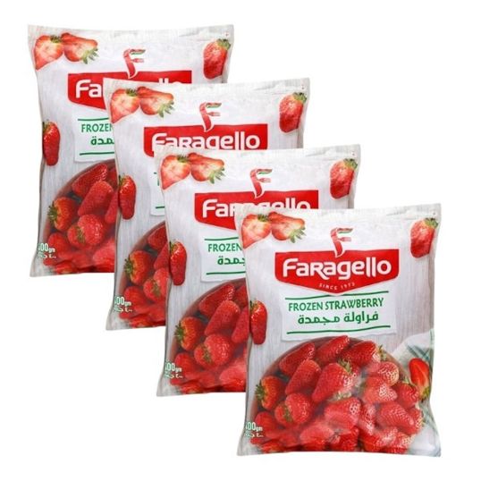 FARGELLO FROZEN STRAWBERRY 4X400 GMS