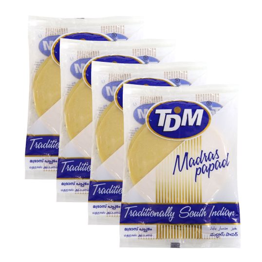 TDM MADRAS PAPAD 4X100GM