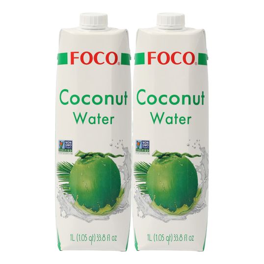 FOCO UHT COCONUT WATER 2X1 LTR