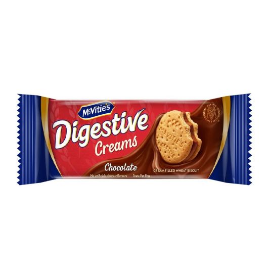 MCVITIES DIGESTIVE CREAMS CHOCOLATE FILLED WHEAT BISCUIT 40 GMS