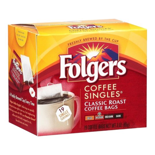 FOLGERS SINGLES REGULAR 19 CT