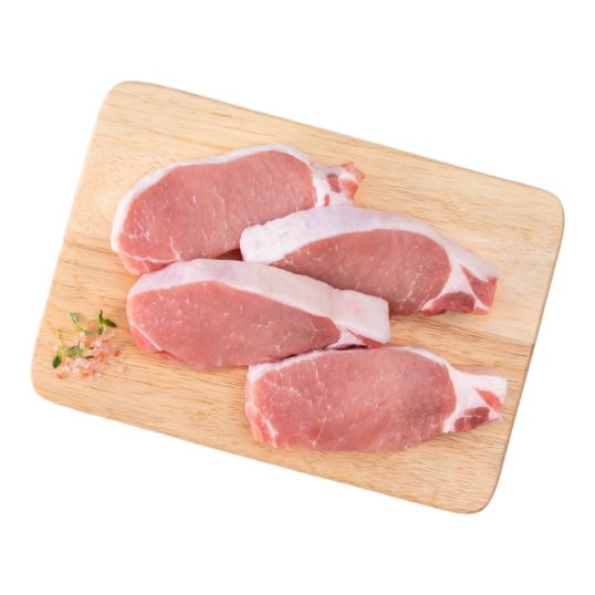 HOLLAND FROZEN PORK LOIN BONELESS RINDLESS PER KG (CONTAINS PORK)