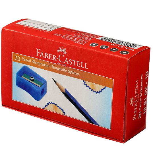 FABER CASTELL SHARPENERS BOX OF 20'S