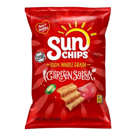 FRITO LAY SUNCHIPS GARDEN SALSA 6.5 OZ