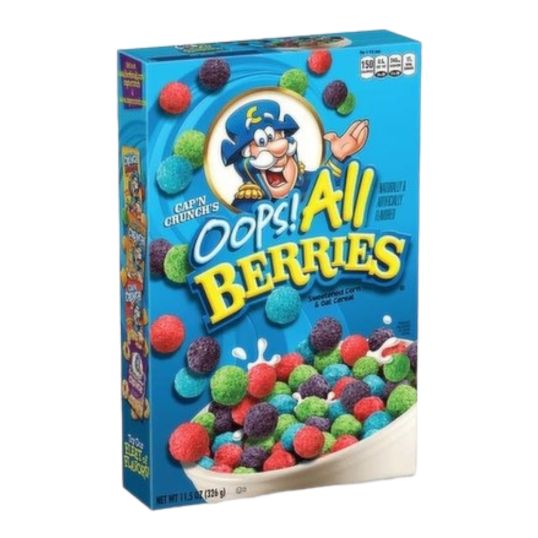 QUAKER CEREAL CAPTAIN CRUNCH BERRIES 10.3 OZ